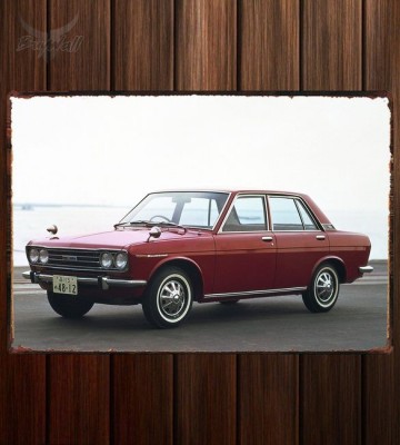 Металлическая табличка Datsun Bluebird (510)